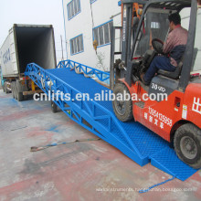 Container discharge bridge